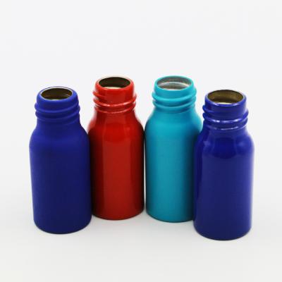 China Personal care 30ml 50ml empty essential oil aluminum bottles with aluminum dropper manufacturer/wholesale for sale