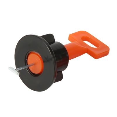 China Traditional border t-type leveler rotary needle type adjustment marker tiling wall tile auxiliary tool screw steel rotary leveler for sale