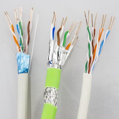 China Cat 6a Ethernet Cable 500MHz RJ45 High Speed Lan Cable Te koop