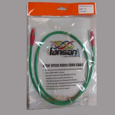 China Cabo de patch Ethernet de rede RJ45 CAT7 1M 2M 5M à venda