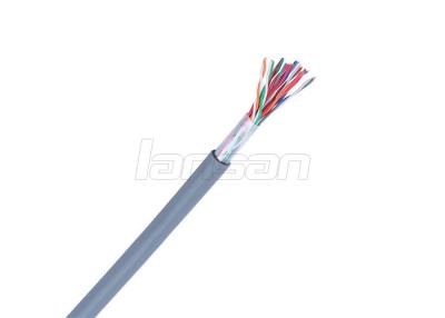 China 24 Telefonkabel AWG-Lehre Cat3 veranschlagte 12 Paare mit genehmigter PVC-Jacke ROHS zu verkaufen