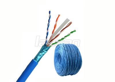 China 4 paren CCA Netwerklan cable, Binnenkat 6 FTP-Kabel 305m Trekkracht/Doos Te koop