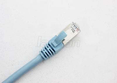 China AI Mylar Cat5e Patch Cord Al Foil 24AWG Solid Bare Copper ETL LSZH for sale