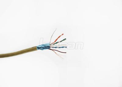 中国 適用範囲が広いCat6 FTP Sranded Cat6の銅ケーブルは、50U金Cat6 RJ45パッチ ケーブルをめっきした 販売のため