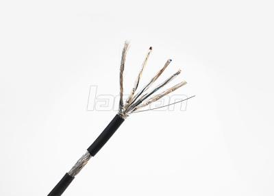 China 4 pares que Cat7 remiendan la chaqueta del cordón ROHS protegieron la platija del paso del cable Cat7 por vínculo en venta