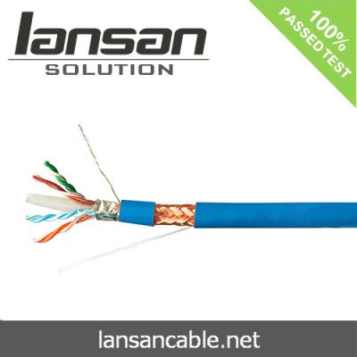 China Cat6 Lan Cable SFTP 23AWG Twisted Pair Gigabit Cable cat6 cable 1000 ft en venta