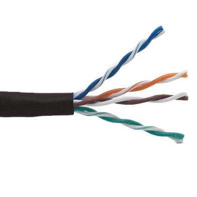 China Cable interior de Ethernet LSZH Cat5e del cable del HDPE 24AWG Cat5e UTP del conductor de CCS en venta