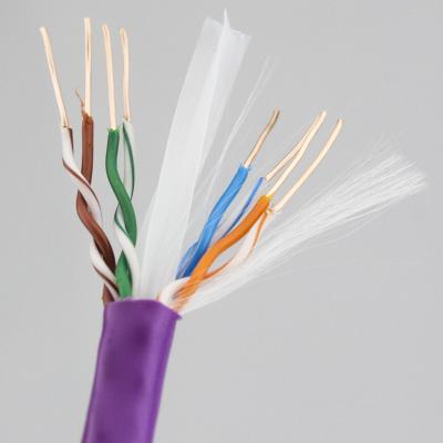 China 550Mzh weil Nylon-Kabel-Polyäthylen Cat6 UTP 4 Paare Cat6-Kabel- zu verkaufen