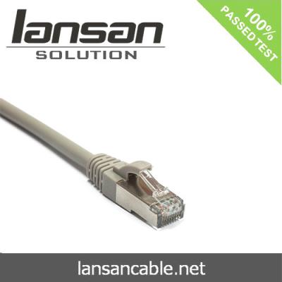 China 26AWG weil Verbindungskabel LSZH ANATEL ETL Cat5e Flecken-Kabel ftp Cat5e zu verkaufen