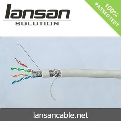 China Al Foil Ethernet Cats 6 Ethernet-Kabel HDPE der Kabel-Magnesium-Metallkategorien-6 zu verkaufen