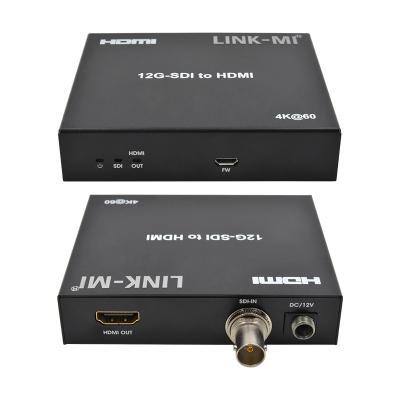 China 12G 6G 3G SDI a convertidor de vídeo HDMI soporte YUV4:22 m máximo 120 m en venta