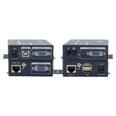 China 3mV 100m VGA Extender USB+VGA KVM Extender Over Cat5e/6 Cable for sale