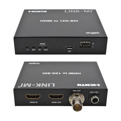 China 4K HDMI naar SDI-converter met Loop-out-ondersteuning 12G 4K@60Hz EDID Max 120m Te koop