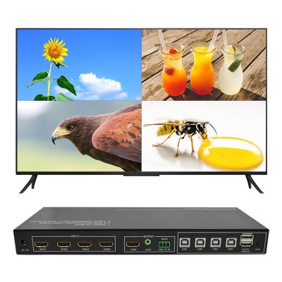 Κίνα 4K60Hz Seamless Switch Hdmi Switch Multiview Hdmi 4x1 με λειτουργία KVM προς πώληση