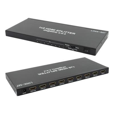 Cina 1/8 4K HDMI Splitter 1 In 8 Out 60Hz 3D 18G Video Audio Splitter per 8 display in vendita