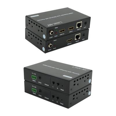 Κίνα 120M HDMI Extender Διανομή μέσω IP Extender με LED τηλεχειριστή RS232 AV μέσω IP προς πώληση