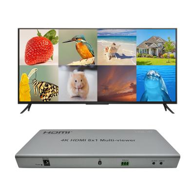 Κίνα 8x1 HDMI Multiviewer 4k 60hz με Seamless Switcher HDMI 4K 30Hz προς πώληση