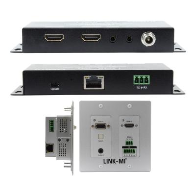 China 4K 40M HDBaseT HDMI+VGA-wandplaatverlenger Te koop