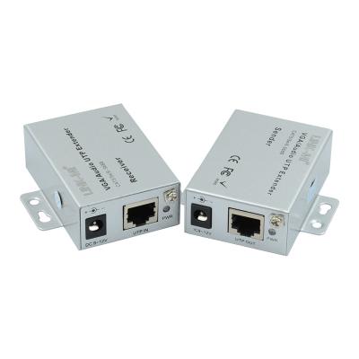 China 100M Adaptive VGA Audio CAT5 Extender For Digital Signage Applications Te koop