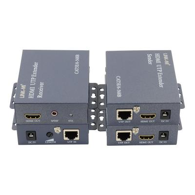 China 1 Lijn 200m HDMI Extender Handmatig HDMI Extender Over Cat6 200m Te koop