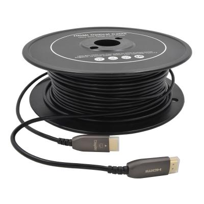 China HDMI a través de cable de fibra AOC cable de 10m a 100m 4K 60Hz HDMI2.0 en venta