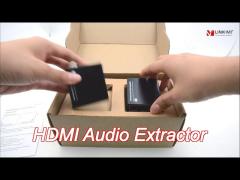 500m HDMI Audio Extractor Digital Analog Audio Extender Over Cat5e Over Cat5e/6 Cable