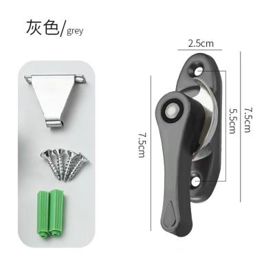 China Modern Upvc Crescent Lock Sliding Moon Shaped Window Crescent Lock for sale