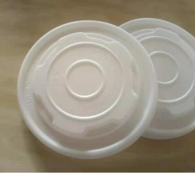 China Non Spill 2021 Hot Sale PLA Lid Beverage Coffee Paper Cup Lid Soup Cup Lid for sale