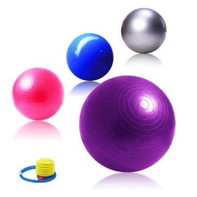 China Anti Burst Exercise Gym Ball Pilates Soft Ball Non-Toxic Ball Exercise Ball for sale