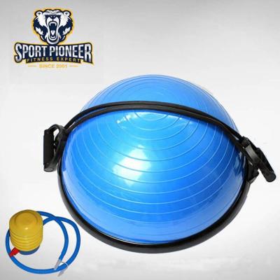 China Increase Balance Fitness Circle Ball Semi Half Round Ball For Balance Training for sale