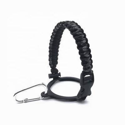 China Hot Sale Eco - Friendly Equipment With Silicone Bottle Sleeve For Paracord 550 Outer Bottle Handle for sale