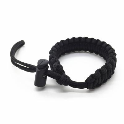 China High Quality Black Handmade Paracord Armor Camera Strap Adjustable Style Camera Strap for sale