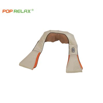 China Easy Operation POP RELAX Electric Massage Belt Health Care Heating Roller Back Pain Relief Massager Infrared Kneading Belt for sale