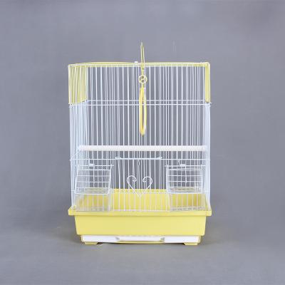 China New Breathable Wire Parrot Small Bird Cage Portable Myna Bird Cage Small Bird Cages for sale