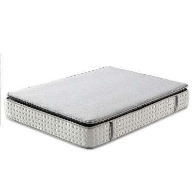 China 12 Inch Rollpack Fabric Queen Size Spring Size Memory Foam Cooling Conductive Mattress In A Box for sale