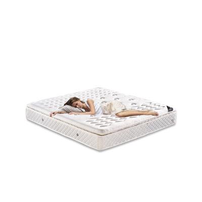 China High Quality Double Sided Spring Foam Pillow Roll Pack Cooling Top Bed Mattress for sale