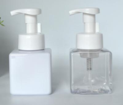 China BEAUTY PACKAGING 250ml Empty Foaming Plastic Soap Dispenser 43/410 PET Foam Pump Bottles Liquid Hand Soap Containers for sale