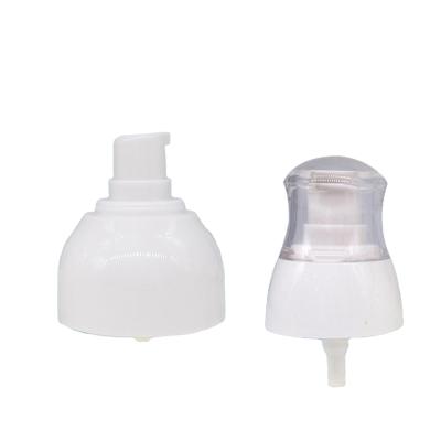 China 20/410 round head emulsion pump plastic super fine spray emulsion pump washless gel pump for sale