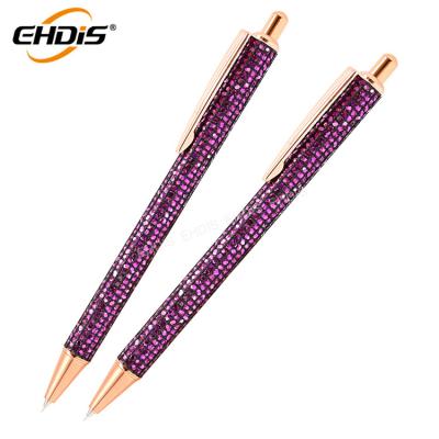 China Ehdis Crystal Pirple Bling Weeding Pen Air Bubble Release For Htv Vinyl Bubble Free Tools for sale