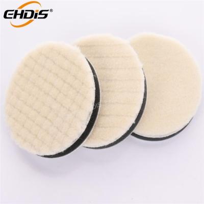 China Car Body Ehdis Wool Polish Pads For Car Polishing Kit for sale