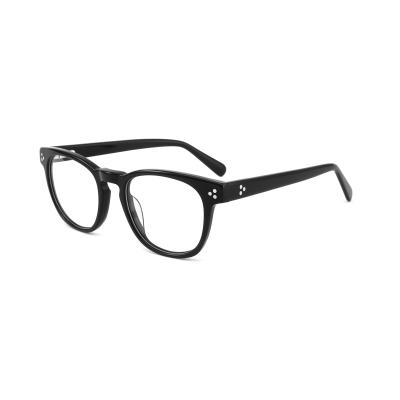 China Wholesale Classic Acetate Eyewear Classic Timeless Frames Flex Hinge Mens Womens Custom Logo Glasses for sale