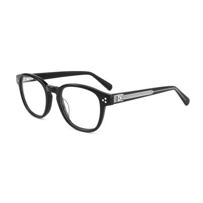 China Wholesale Classic Acetate Eyewear Classic Timeless Frames Flex Hinge Mens Womens Custom Logo Glasses for sale