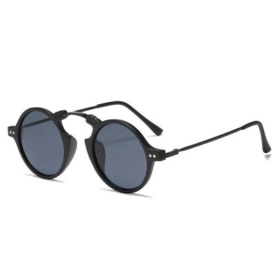 China Fashion Sunglasses Wholesale Trendy Men Women Sun Glass Round Frames Custom Logo Sunglasses for sale