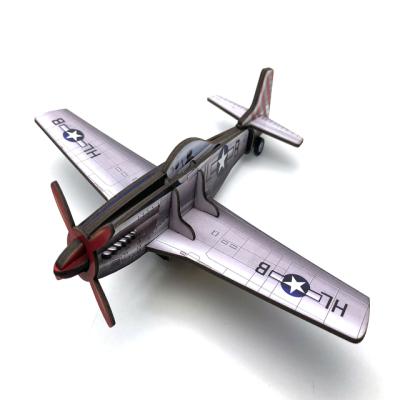 China High Quality Intergating 3D Puzzle Paper 3D Puzzle Air Plan With Motor for sale