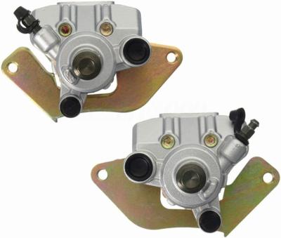 China Steel Left & Right FRONT BRAKE CALIPER With Pads For HONDA Rancher 500 TRX500 12-15 Foreman 420 TRX420 07-15 for sale