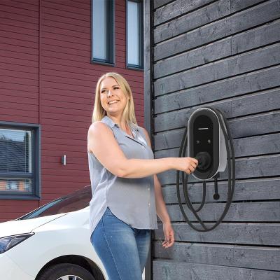 China Home Car Charging Station 7kw Ev Chargers Indoor/Outdoor Use 32a Best Evse 2022 Diy S1-AC220V-7KW for sale