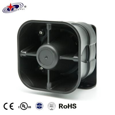 China Cheap same in American and Brazil Jingwei black square outdoor siren warning alarm for police car for sale