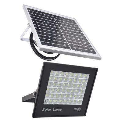 China Best Price Residential 300w High Lumen ABS Home Powered Outdoor Waterproof Solar Garden Led Solar Flood Wall Light for sale