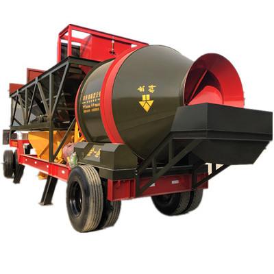 China Mini Mix Mobile Concrete Batching-de Installatie 30m3/H prefabriceerde Droge Draagbaar Te koop