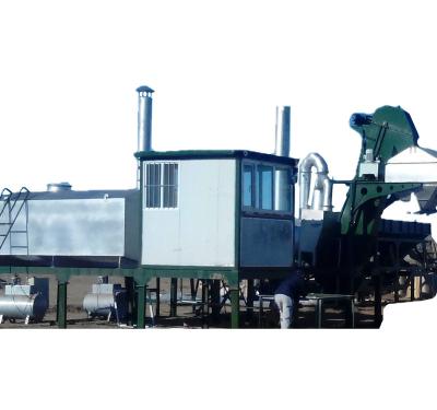 China Bitumen Asphalt Mixing Plant 10-320t/H Continuous Hot Mix PLC Core for sale